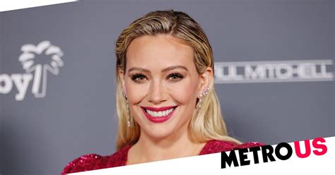 Hilary Duff bares all in nude photo shoot after finding。